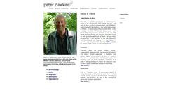 Desktop Screenshot of peterdawkins.com